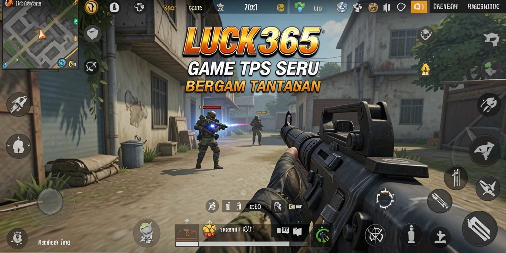 Screenshot gameplay LUCK365 menampilkan aksi pertempuran yang mendebarkan.