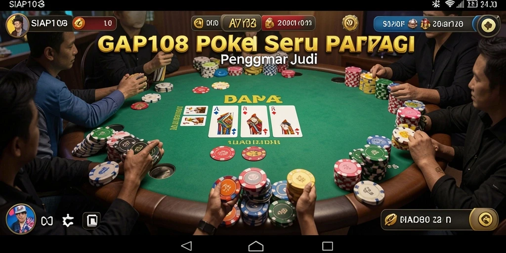 Gameplay mendebarkan di SIAP108 dengan meja Poker yang menarik.