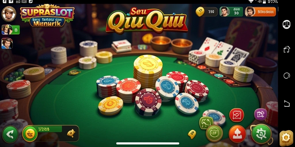 Tampilan gameplay menarik dari SUPRASLOT QiuQiu.
